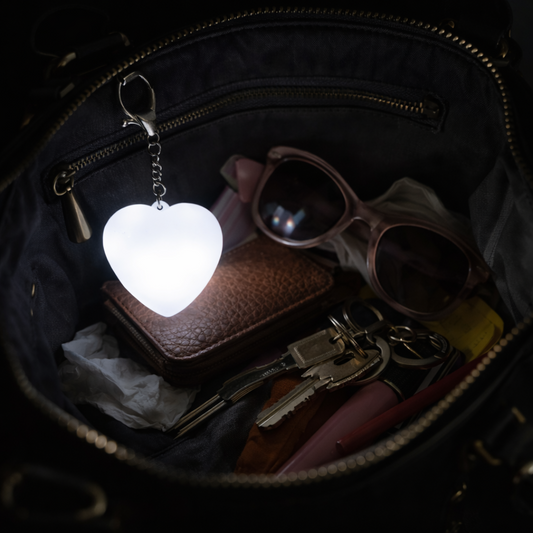 Cuore luminoso - gadget borsa donna