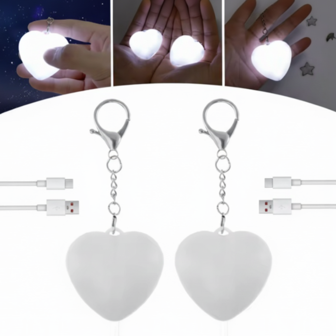 Cuore luminoso - gadget borsa donna